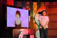 恋愛妄想ストーリーを繰り広げる山里。（c）「潜在異色」製作委員会