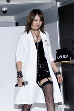 長谷川遥役の加藤夏希。西田に負けず劣らず原作とそっくり。ドラマ化に関して「私がファンなだけある！」と大喜びの様子だった。