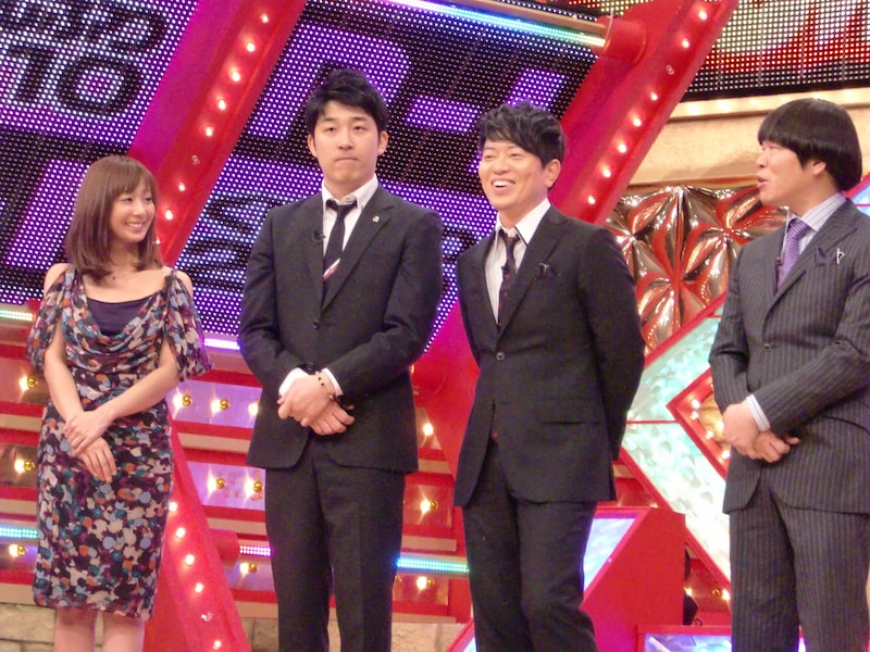 R-1決勝戦後の一場面。