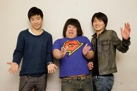 ジャルジャルにとってガリガリガリクソンは同じ高校の後輩となる。(c)吉本興業