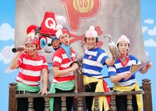 春休みイベント「ピラメQノ」用に海賊に扮したはんにゃとフルーツポンチ。3月22日と4月4日のスペシャルライブをファンはお楽しみに。