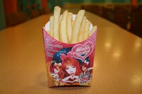 ピラメキフードのオンナラブリーポテト。女の子のオナラを応援するためのフードなので、園内で近くに人がいないときは恥ずかしがらずにトライしよう。