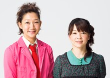 北陽・虻川（左）。右は相方の伊藤。