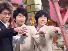 見習い調査員のしずる。哀川の初となる司会ぶりを聞かれると「ボスは奥が深い。人脈がすごく広いんです」とコメント。