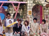 初回スペシャルで放送する森三中黒沢の企画を紹介する宮川。スラスラと説明文を読み上げた。