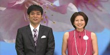 ネプチューン名倉と進行の馬場典子アナ。(c)NTV