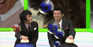 ネプチューン堀内と原田。(c)NTV