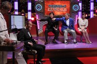 東国原宮崎県知事もウソ発見器に。(c)NTV