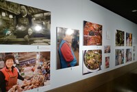 写真展の様子。