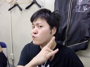 エハラマサヒロ「体力の限界！メンバーの中では僕だけいつもやってる得意分野なんですよね。それがみんなでできたのが嬉しいです。最後の練習なんて学園祭みたいでした」(c)吉本興業