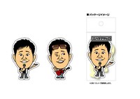 「芸人ステッカー（エハラマサヒロ） 2」、210円。