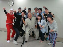 「大阪を元気にしたい！という思いは新喜劇にも通用する所がある」と語った未知やすえ。「今日は大阪だけじゃなく、色々な所からたくさんの方が来られているので、いつもよりちゃんとせなアカンなと思ってます（笑）」と冗談交じりに語った。(c)吉本興業