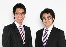 「AKB48 ネ申テレビ シーズン4」で新MCを務めるおぎやはぎ。