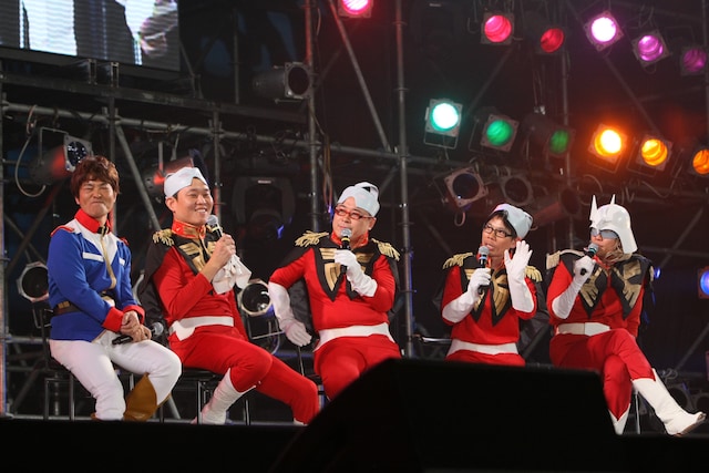 シャアを語りつくすイベント「We Love シャア」の一場面。(c)創通・サンライズ