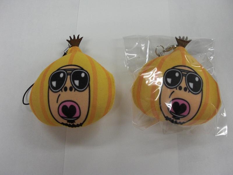 天竺鼠川原玉ねぎクリーナーストラップ。価格は630円。