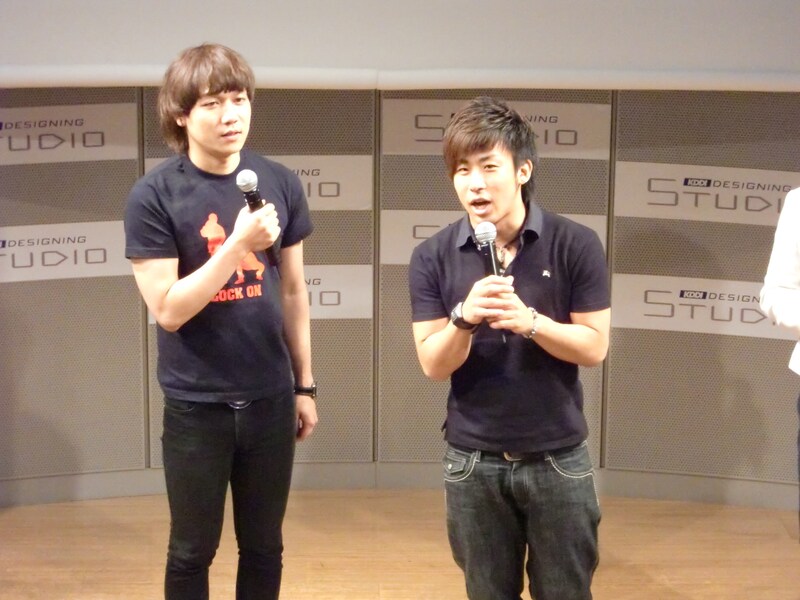 6月23日に原宿・KDDIデザイニングスタジオにて行われたイベントの様子。