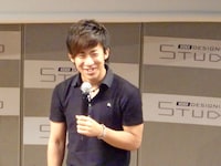 「三十路前に形になるものができて良かった」と語った菊地。