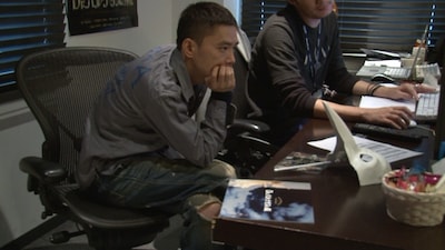 テリー・ギリアム監督映画「Dr.パルナサスの鏡」DVD＆ブルーレイのテレビCMでディレクターを務めた爆笑問題太田光。