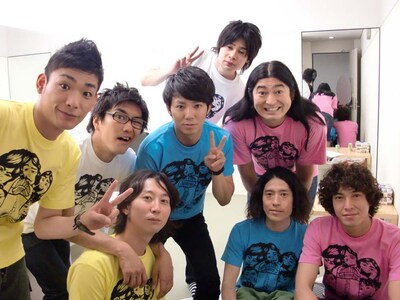 「アメトーーク！」の収録を行ったラ★ゴリスターズのメンバーたち。お笑いフェス「LIVE STAND2010」の最終日にも登場する。