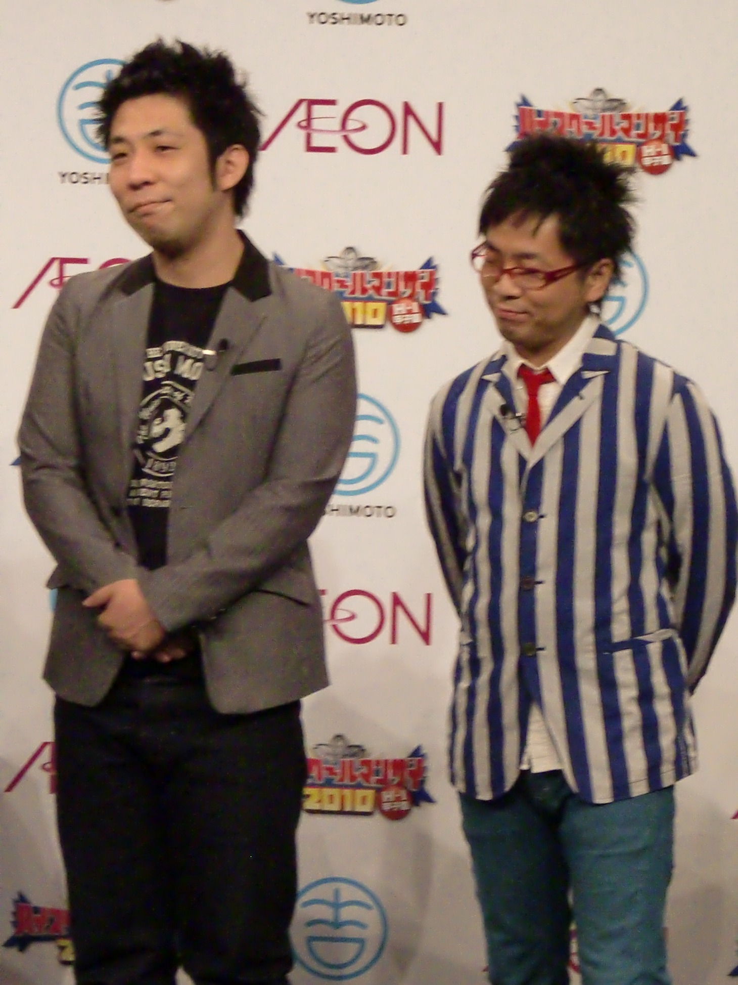 M-1チャンピオンのパンクブーブー。