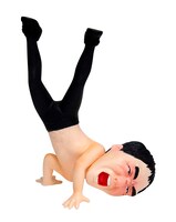 「三点倒立」(c)OOKAWA KOGYO