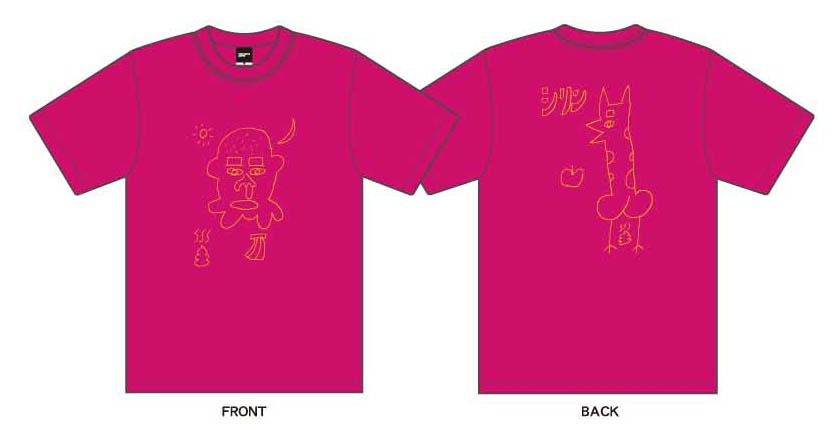 base芸人考案Tシャツ（スマイル）。価格は2625円。