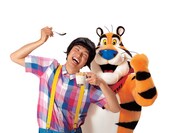 グーレイト！もう中がトニー・ザ・タイガーとCM共演