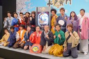 「LIVE STAND」会場で17名の芸人が時代劇コスプレ
