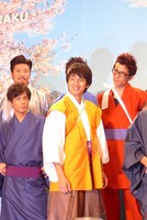 爽やかさをアピールするチュートリアル徳井。