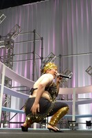 最も会場を沸かせた森三中・黒沢。