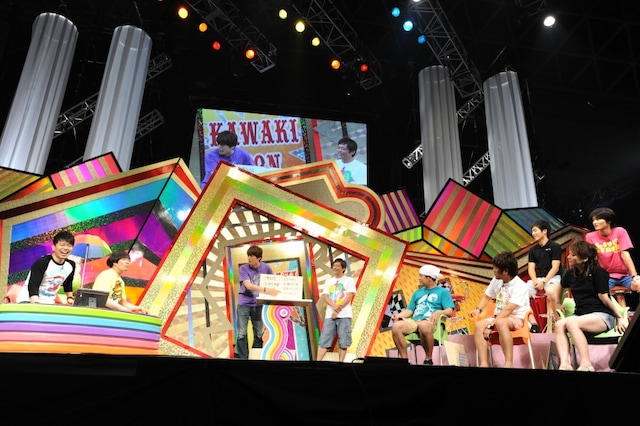 KAWAKI-MON STAGEで行われた「アメトーーク！」の恒例企画「芸人持ち込み企画プレゼン大会」。