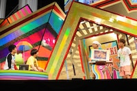 FUJIWARA原西がプレゼンした「プリキュア芸人」。