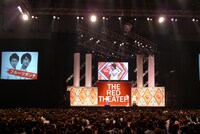 1日目の「レッドシアター」ステージ。