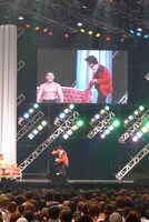 TAIGAとあかつの貴重なツーショット。