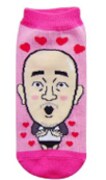 よしもと芸人靴下 くまだまさし。399円。