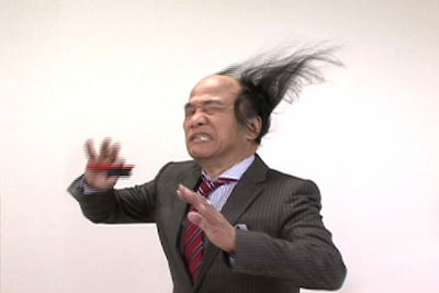 iPhoneアプリ「よゐこの企画案　iPhoneアプリの『ふ～って吹くやつ』を色々作る企画　海原はるか編」のスクリーンショット。