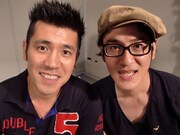 ｢宇宙で1番ワガママな星｣に出演したココリコ田中とガレッジセール・ゴリ。田中は明日8月1日にヨシモト∞ホールにて行われる同映画の舞台挨拶に出席する。