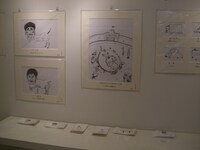 個展の様子。