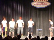 5人でコントを披露したふくろとじ、デッカチャン、タカダ・コーポレーション・おやきくん、ですよ。。観客に衝撃を与えたこの5人コントだが、東京ダイナマイトや佐藤は「うまくまとまっている」「こう見えて完成度が高い」と評価された。