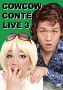 DVD「COWCOW　CONTE　LIVE 3」のジャケット。