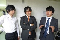 決勝の余韻そのままに大会を熱く語った3人。