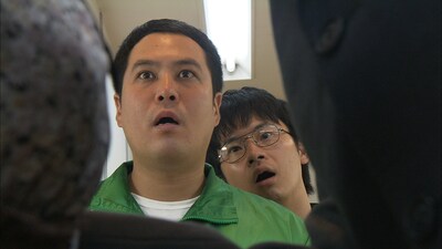 「コレってアリですか？」の一場面。(c)NTV