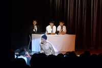 アニメ「おぼっちゃまくん」のキャラ・御坊茶魔で登場したBコース・ハブ。観客席で「ともだちんこ」相手を物色しようとしたため、MC陣が「目を合わせないように」と注意を促した。徳井も「妹の彼氏がハブじゃなくて良かった」と安堵。