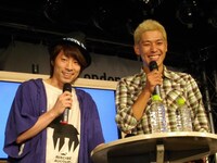 DVD「論論ブーツ」上下巻同時発売を記念してトークイベントを開催したロンドンブーツ1号2号。