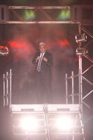 サンドウィッチマン伊達。見た目とは裏腹に、終始爽やかな笑顔でしずる池田と戦った。相方にムチャ振りをしたことでエンディングでは、大会終了後確実に怒られることを危惧していた。