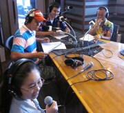 ワークショップが開催されたのは夏の甲子園決勝戦の当日。ゴルゴは子どもたちに向けて「実は、TIMの2人も甲子園に出ているんだ。すごいだろ。2人とも補欠だけどな」と自虐ネタを繰り出した。