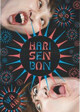 ハリセンボン単独ライブ「ロビン博士と黄金のスカル」のチラシ。