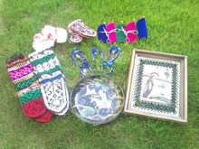 間寛平がファンのために用意したお土産の数々。