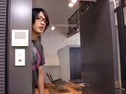 しんちゃん、にしじ、だまくんのインタビュー終了後に顔を見せた文様。「俺も9期生なのに……」と寂しそうにリーダーに訴えかけた。