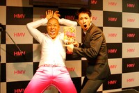 DVD「松本ハウス復活第一弾ネタライブ『JINRUIの誕生』」発売記念イベントを行ったJINRUI。